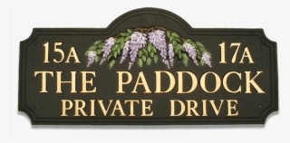 Wisteria House Sign - Vasco Vice #8408775
