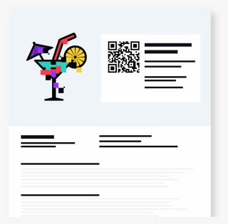 Your Attendees' Tickets Display A Unique Qrcode And - Cartoon #8409285