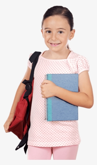 Girl With Books - Children Going To School #8410260