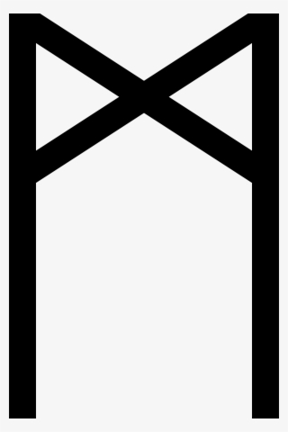 Open - Mannaz Rune Png #8410331