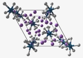 Lithium Hexahydridoosmate Unit Cell 3d Balls - Educational Toy #8411055