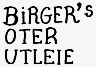 Birgers Oterutleie - Calligraphy #8412254