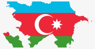 Map Of Azerbaijan Gharepeymapng - Azerbaijan Map And Flag #8412262
