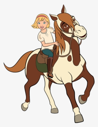 Spirit Riding Free Clip Art Images Cartoon Clip Art - Spirit Riding Free Abigail And Boomerang #8412819