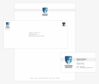 Identity & Collateral » Universal Imports - Envelope Design #8412926