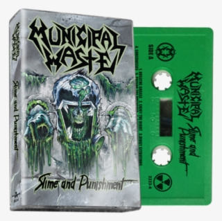 Municipal Waste Slime And Punishment Green Cassette - Municipal Waste Slime And Punishment #8413181