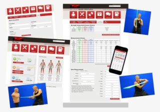 Lightsaber Fitness App - Web Page #8413466