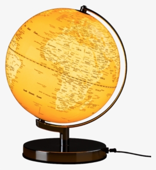 Wild And Wolf Globe Lamp Orange #8414129