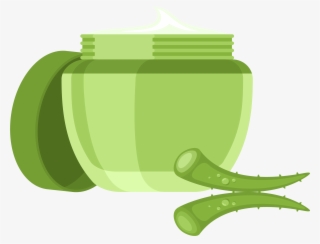 Aloe Clipart Cartoon - Aloe Vera Gel Clipart #8414661