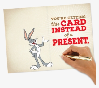Looney Tunes™ Bugs Bunny Roses Are Red Birthday Card - Bugs Bunny #8415361