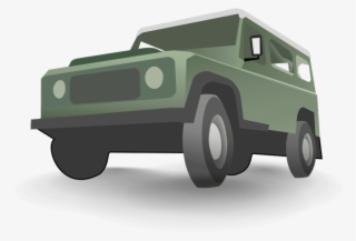 Land Rover - Gambar Mobil Jeep Animasi Png #8415430