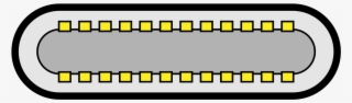 Usb Type-c Receptacle Icon - Parallel #8416095