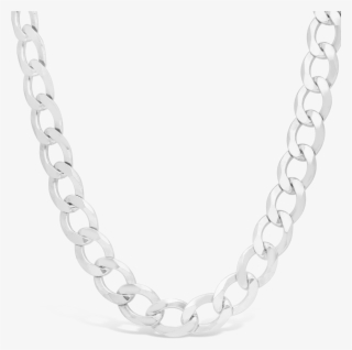 Iced Out Silver Chain #8416455