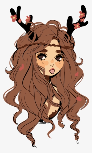 I Made A Glameow To Swap W - Brown Hair Girl Drawing #8416919