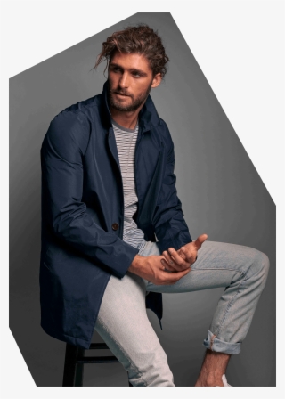 Would You Fuck The New Abercrombie Dude - Henley Under Bomber Jacket #8417220