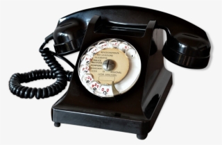 Old Phone Ptt Vintage 60's Bakelite - Corded Phone #8417322