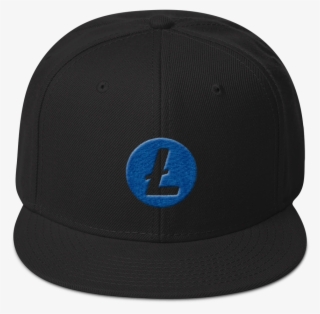 Litecoin Logo 3d Embroidered Snapback Hat - Baseball Cap #8418134