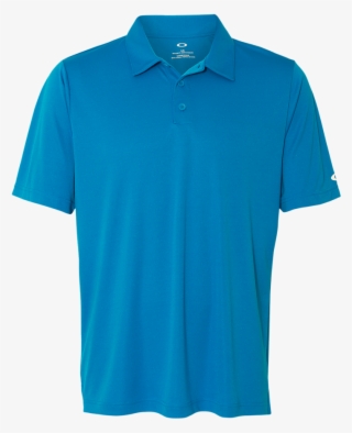 Custom Embroidered Oakley Solid Golf Polo Ozone Blue - Shirt #8418351