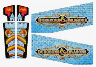 Dungeons & Dragons Cabinet Decals - Graphic Design #8418456
