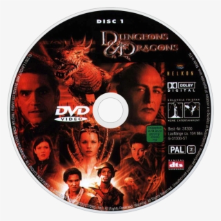 Dungeons & Dragons Dvd Disc Image - Dungeons And Dragons Dvd #8418802