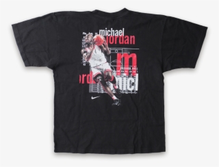 Vintage Nike Jordan T-shirt With Jumpman Logo And Back - Active Shirt #8419922