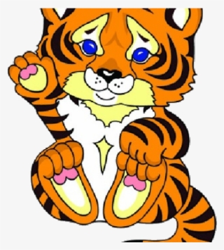 Tiger Clipart Indian Tiger - Tiger Cartoon Png #8420750