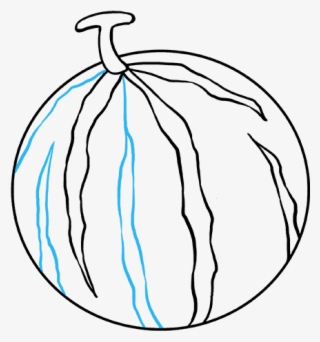 How To Draw Watermelon Slice - Draw A Watermelon #8421140
