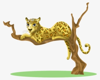Leopard Sitting Free Vector Graphic On Pixabay - Leopard In Tree Cartoon #8421364 Leopard Sitting Free Vector Graphic On Pixabay - Leopard In Tree Cartoon #8421364