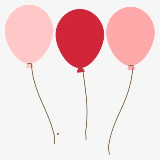 Emmas Blue Balloons Clip Art - Balloon Png Pink And Blue #8422495