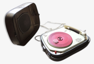 Turntable Record Player Suitcase Vintage Teppaz Oscar - Coin Purse #8423690