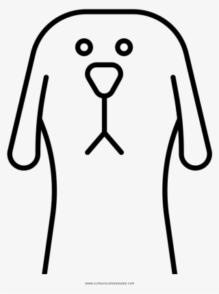 Dibujo De Cara De Perro Para Colorear #8424162