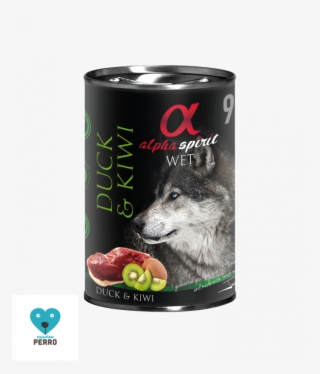 Latas Alpha Spirit Pato Con Kiwi , Comida Humeda, Para - Lata Alpha Spirit #8424606