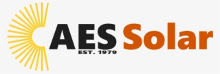 Aes Solar Logo Feb 2016 Full Colour Png - Aes Solar #8425025