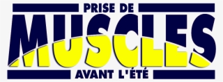 Prise De Muscles Logo Bleu - Graphic Design #8425476