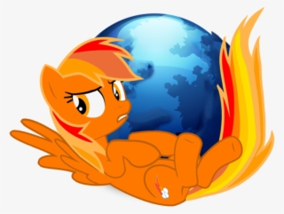 Firefox Icon - Mlp Fire Fox #8425803