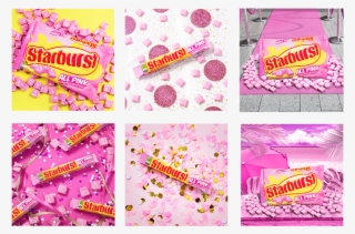 All Pink Starburst - Starburst #8426576