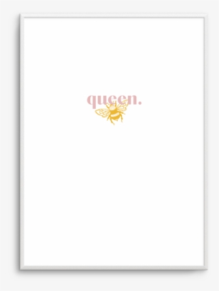 Shop Queen Bee Art Print Or Poster Online Olive Et - Greeting Card #8427060