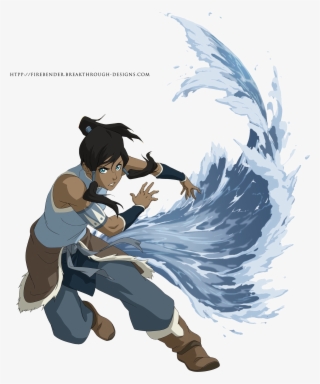 Download Korra Waterbending Render - Korra Legend Of Korra #8427061