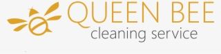 Queen Bee Cleaning Service Logo - Oval #8427662