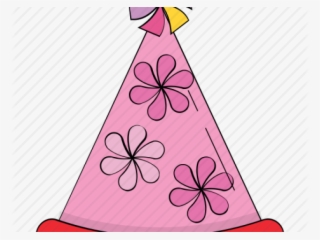 Cone Clipart Clown Hat - Birthday Cap #8427746