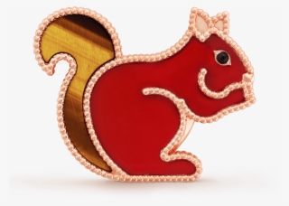 Lucky Animals Squirrel Clip, - Van Cleef & Arpels New Animal Collection #8427866