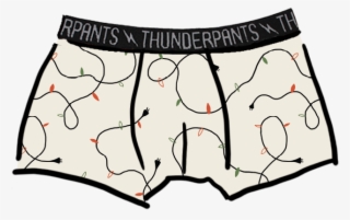 Men's Boxer Brief Holiday Lights - Underpants #8428184