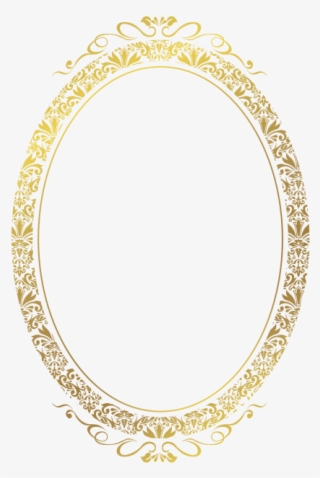 Golden Frame - Circle #8428248