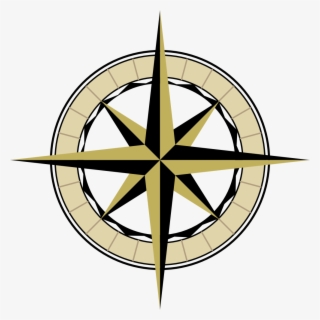 Null - North East West South Compass Png #8428357