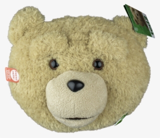 Ted Head Pillow With Sounds - Teddy Bear Head Transparent #8428460