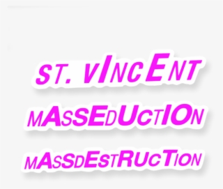 Sticker Pack - St Vincent Masseduction Sticker #8429400