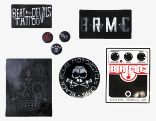 B - R - M - C - ® Button And Sticker Set - Brmc Stickers #8429729