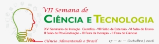 Semana De Ciência E Tecnologia 2016 - Parallel #8429851
