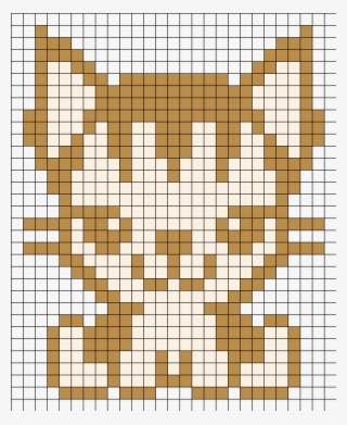 Cute Kitten Hama Perler Bead Pattern / Bead Sprite - Central City Brewing Co Ltd #8430464