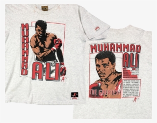 Vintage 90s Muhammad Ali Nutmeg Tee - Active Shirt #8430808